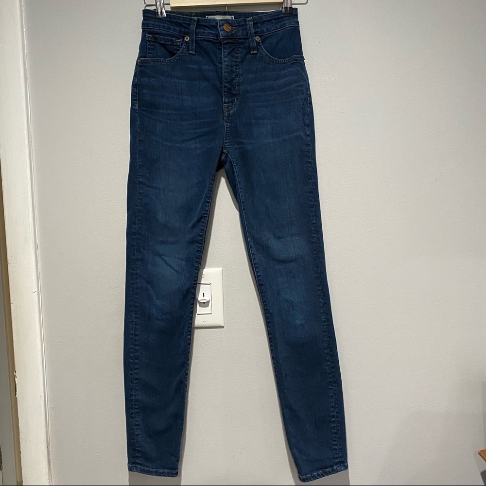 Madewell Curvy High Rise Skinny Jeans Size 25